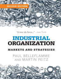 Immagine di copertina: Industrial Organization 2nd edition 9781107069978