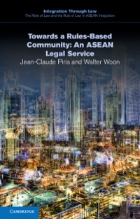 Titelbild: Towards a Rules-Based Community: An ASEAN Legal Service 1st edition 9781107495265