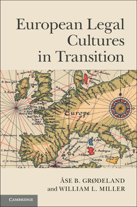 Imagen de portada: European Legal Cultures in Transition 1st edition 9781107050358