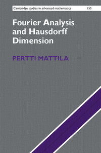 Cover image: Fourier Analysis and Hausdorff Dimension 1st edition 9781107107359