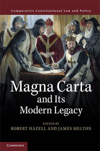 Imagen de portada: Magna Carta and its Modern Legacy 1st edition 9781107112773