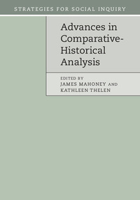 Immagine di copertina: Advances in Comparative-Historical Analysis 1st edition 9781107110021