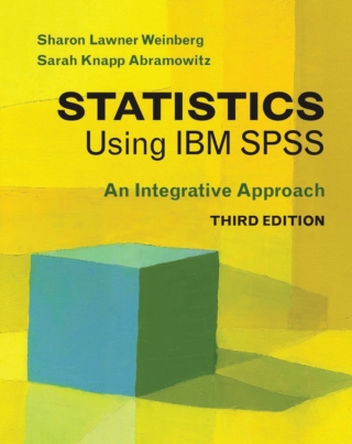 Cover image: Statistics Using IBM SPSS 3rd edition 9781107461222