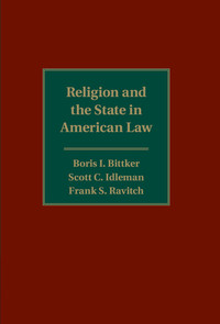 Imagen de portada: Religion and the State in American Law 9781107071827