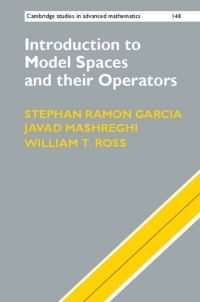 Omslagafbeelding: Introduction to Model Spaces and their Operators 9781107108745