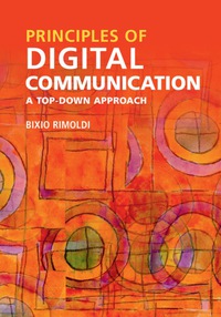 Cover image: Principles of Digital Communication 9781107116450