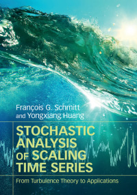 Omslagafbeelding: Stochastic Analysis of Scaling Time Series 9781107067615