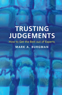 Cover image: Trusting Judgements 9781107112087