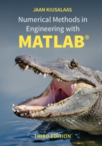 Omslagafbeelding: Numerical Methods in Engineering with MATLAB® 3rd edition 9781107120570