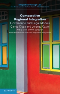 Omslagafbeelding: Comparative Regional Integration 9781107578586