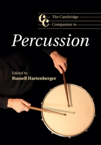 Imagen de portada: The Cambridge Companion to Percussion 9781107093454