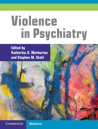 Titelbild: Violence in Psychiatry 9781107092198