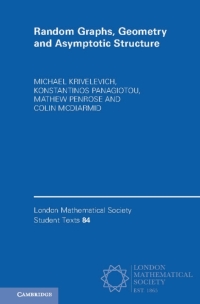 Cover image: Random Graphs, Geometry and Asymptotic Structure 9781107136571