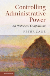 Imagen de portada: Controlling Administrative Power 9781107146358