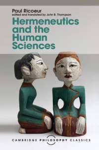 Cover image: Hermeneutics and the Human Sciences 9781107144972