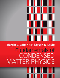 Cover image: Fundamentals of Condensed Matter Physics 9780521513319