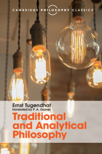 Cover image: Traditional and Analytical Philosophy 9781107145337