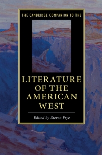 Imagen de portada: The Cambridge Companion to the Literature of the American West 9781107095373