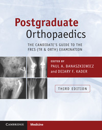 Cover image: Postgraduate Orthopaedics 3rd edition 9781107451643