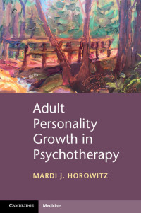 Cover image: Adult Personality Growth in Psychotherapy 9781107532960