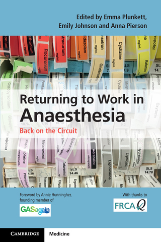 Cover image: Returning to Work in Anaesthesia 9781107514690
