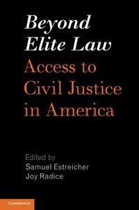 Cover image: Beyond Elite Law 9781107070103