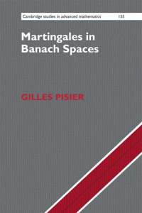 Cover image: Martingales in Banach Spaces 9781107137240
