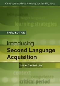 Omslagafbeelding: Introducing Second Language Acquisition 3rd edition 9781107149526