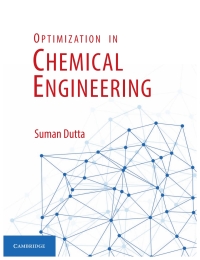 Cover image: Optimization in Chemical Engineering 9781107091238