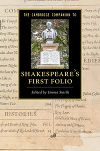 Imagen de portada: The Cambridge Companion to Shakespeare's First Folio 9781107098787