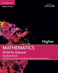 صورة الغلاف: GCSE Mathematics for Edexcel Higher 9781107448001