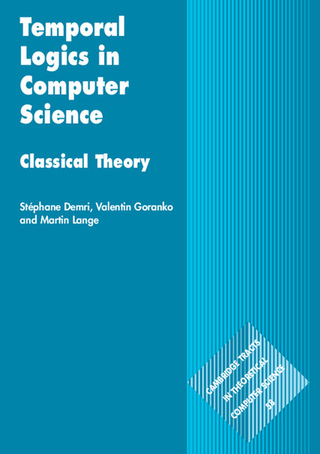 Imagen de portada: Temporal Logics in Computer Science 9781107028364