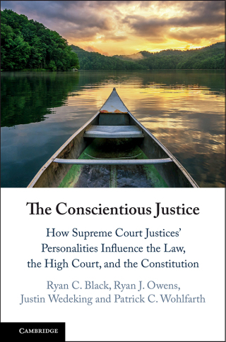 Cover image: The Conscientious Justice 9781107168718
