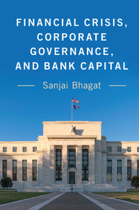 Cover image: Financial Crisis, Corporate Governance, and Bank Capital 9781107170643