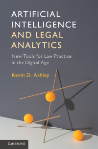 Cover image: Artificial Intelligence and Legal Analytics 9781107171503