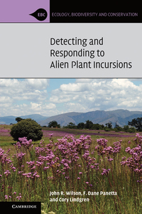 表紙画像: Detecting and Responding to Alien Plant Incursions 9781107095601