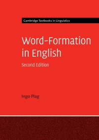 Titelbild: Word-Formation in English 2nd edition 9781107172098