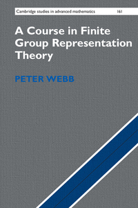 Imagen de portada: A Course in Finite Group Representation Theory 9781107162396
