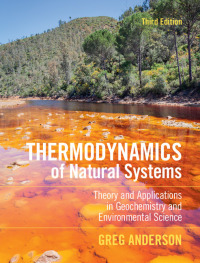 表紙画像: Thermodynamics of Natural Systems 3rd edition 9781107175211