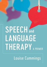 Titelbild: Speech and Language Therapy 9781107174665