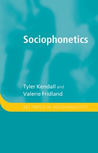 Cover image: Sociophonetics 9781107175952