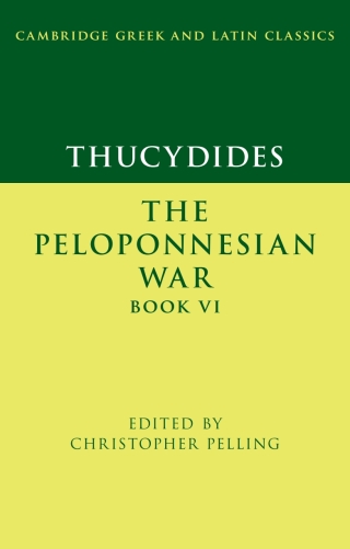 Cover image: Thucydides: The Peloponnesian War Book VI 9781107176911