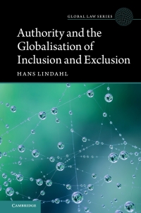 Titelbild: Authority and the Globalisation of Inclusion and Exclusion 9781107177000