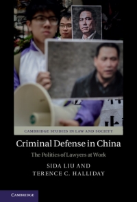 Cover image: Criminal Defense in China 9781107162419