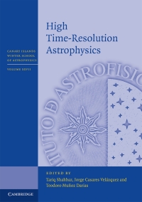 Cover image: High Time-Resolution Astrophysics 9781107181090