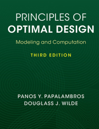 Cover image: Principles of Optimal Design 3rd edition 9781107132672