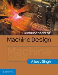 Cover image: Fundamentals of Machine Design: Volume 2 9781316630419