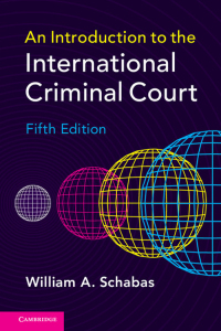 Cover image: An Introduction to the International Criminal Court 5th edition 9781107133709