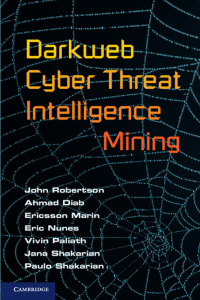 Cover image: Darkweb Cyber Threat Intelligence Mining 9781107185777