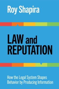 Cover image: Law and Reputation 9781107186507